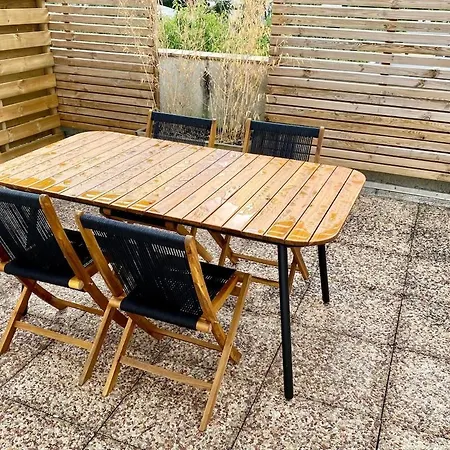 Beautiful T2 Tastefully Renovated Terrace - Madeleine *